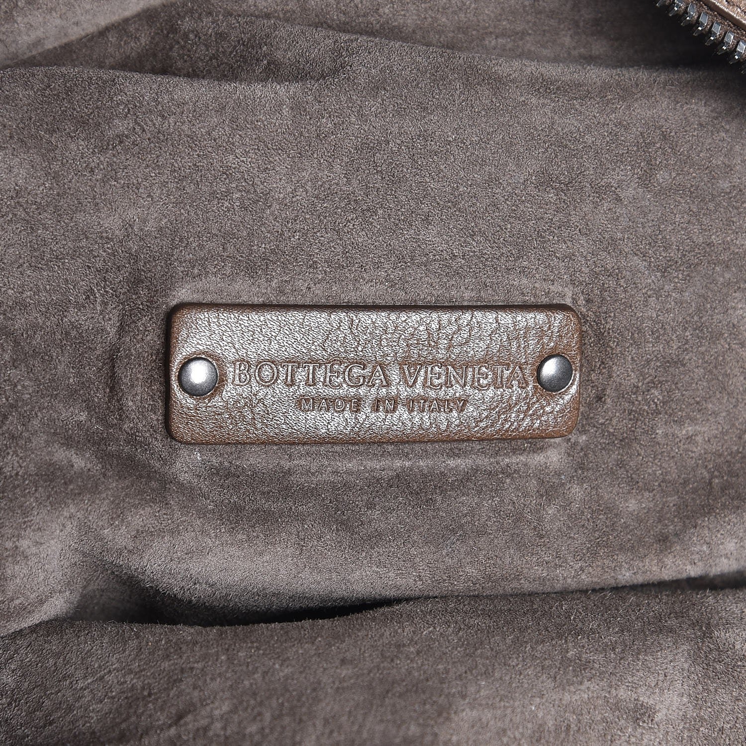 Bottega Veneta Madras Goatskin Sfumato Heritage Brera Walnut 6 of 8