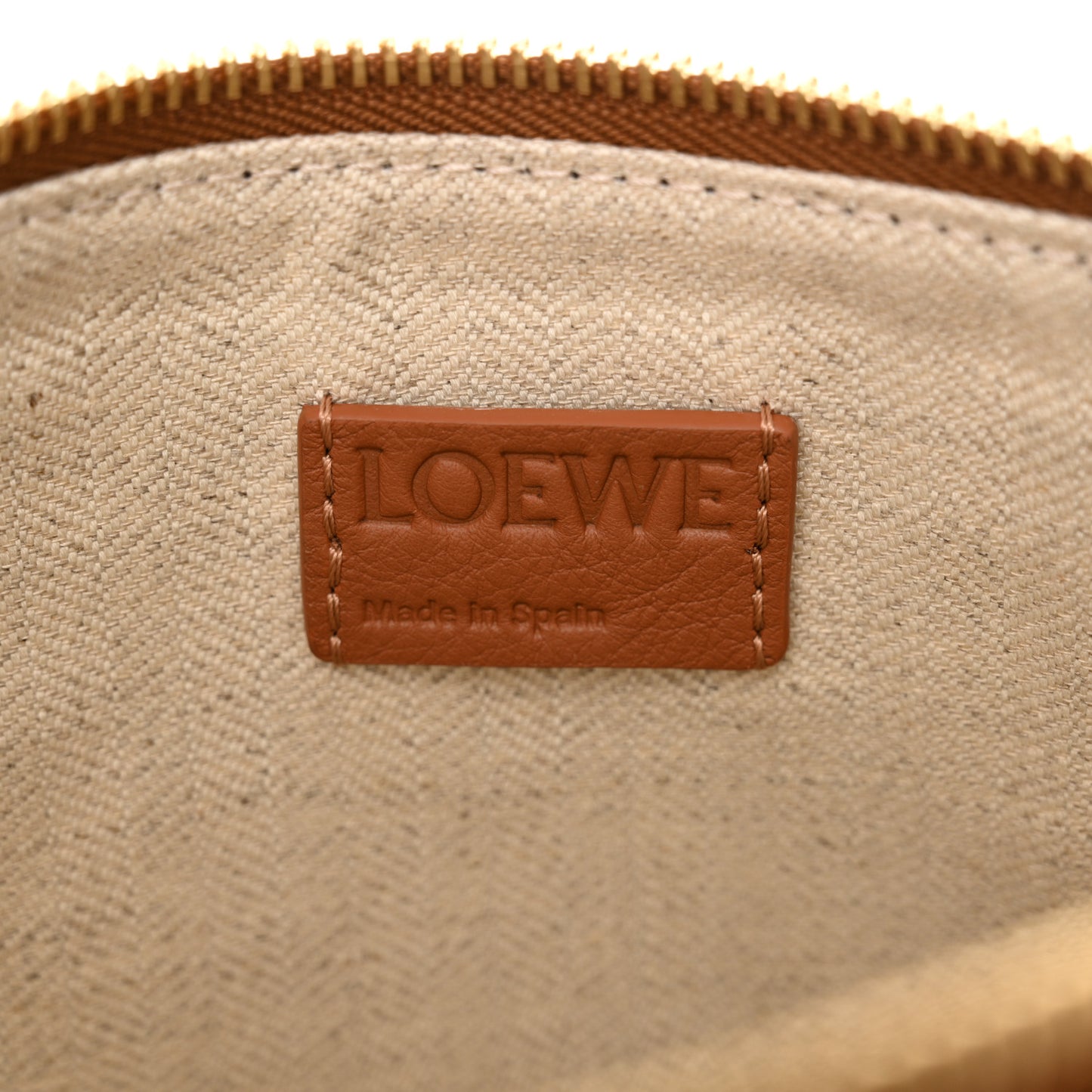 Calfskin Mini Hammock Hobo Tan