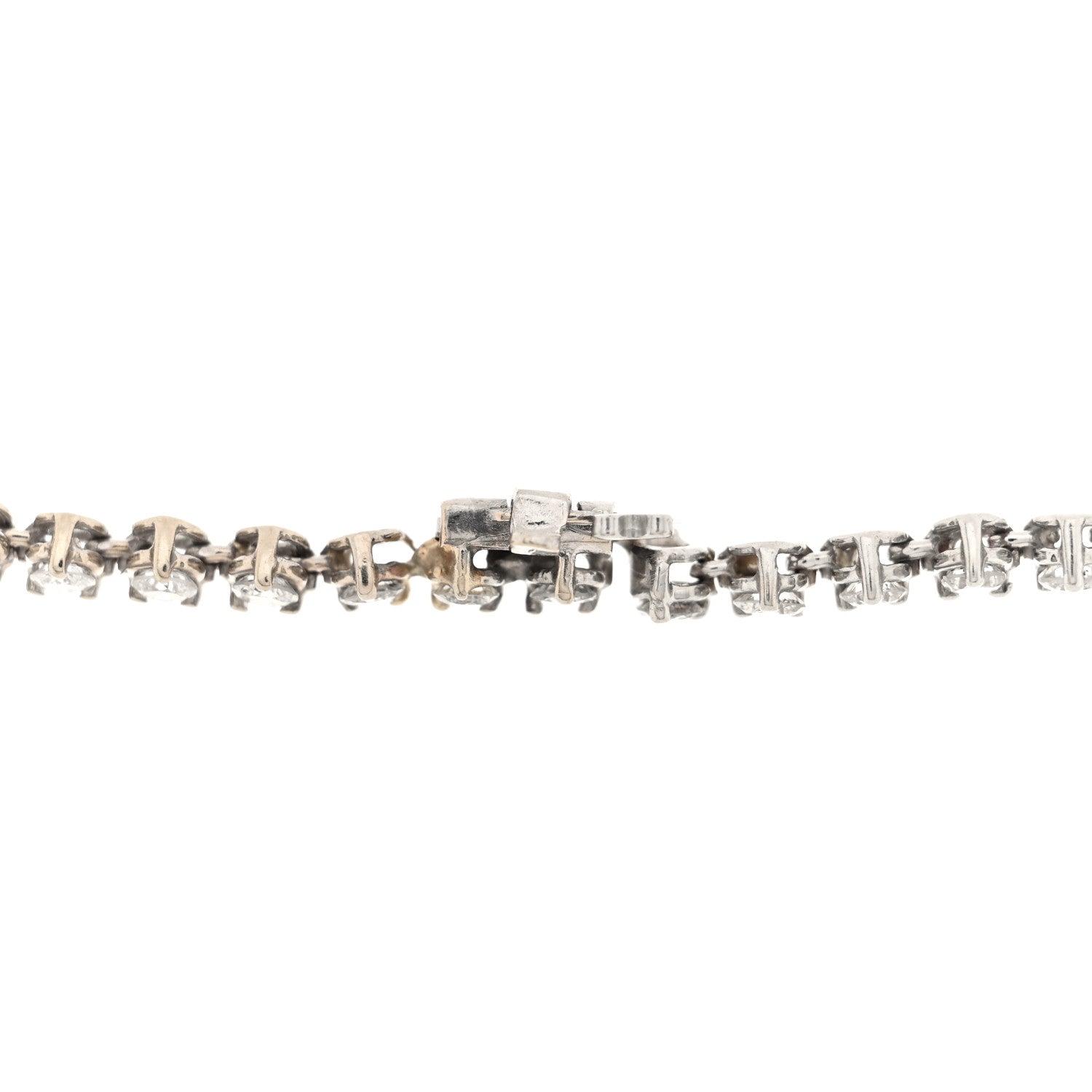 Parker & West by FASHIONPHILE 14K White Gold Diamond 10.77ctw Riviera Necklace 6 of 6