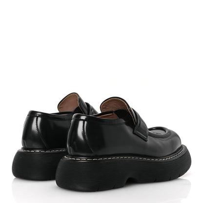 Bottega Veneta Brushed Calfskin Swell Loafers 41 Black 5 of 11