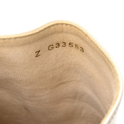 Chanel Calfskin CC Espadrille Mules 40 Ivory 8 of 8