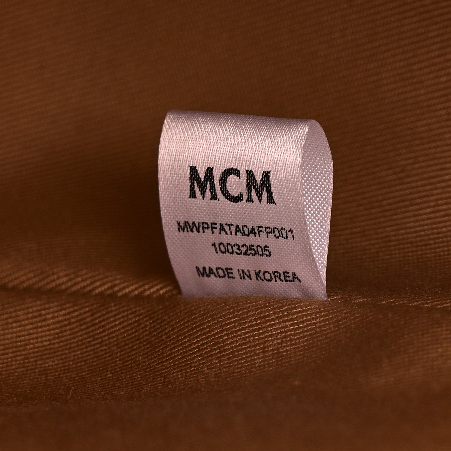 MCM Visetos Medium Aren Shopper Tote Misty Gray 7 of 10