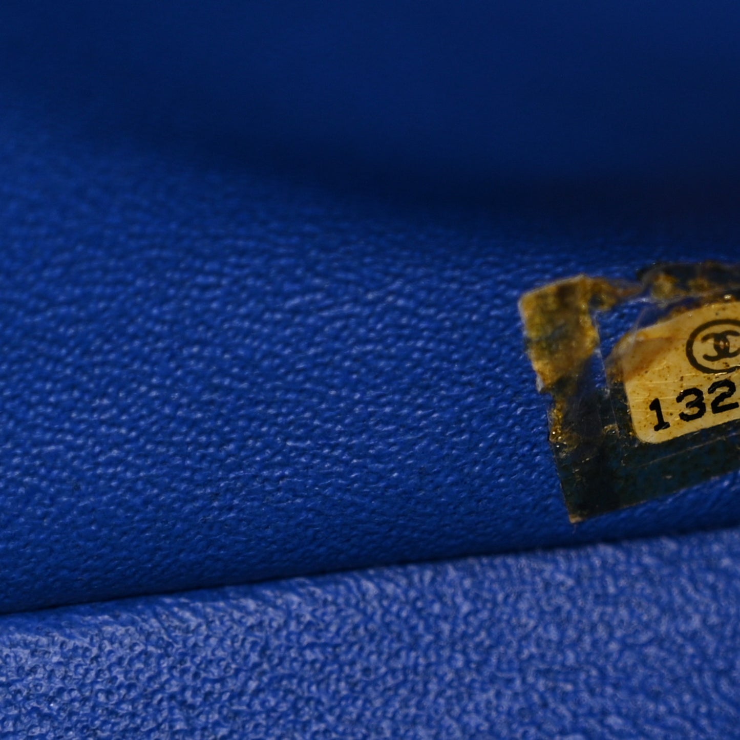 Lambskin Quilted Jumbo Single Flap Blue