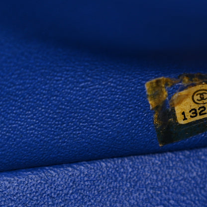 Chanel Lambskin Quilted Jumbo Single Flap Blue 7 of 16
