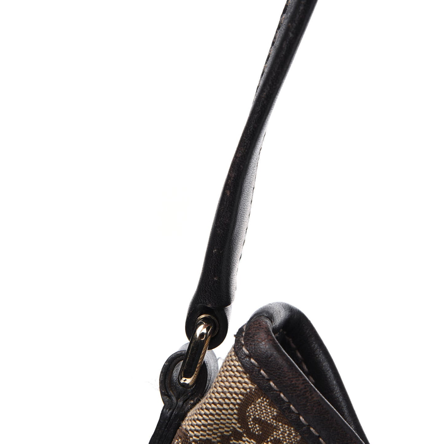 Monogram Medium New Britt Hobo Dark Brown