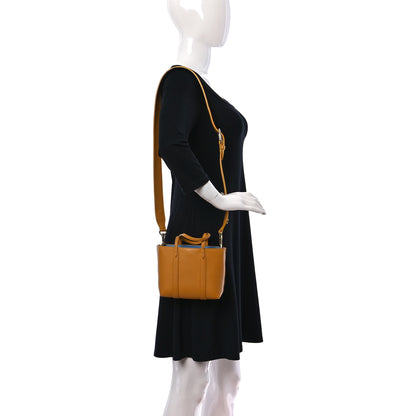 Mulberry Heavy Grain Mini Bayswater Tote Deep Amber 3 of 8