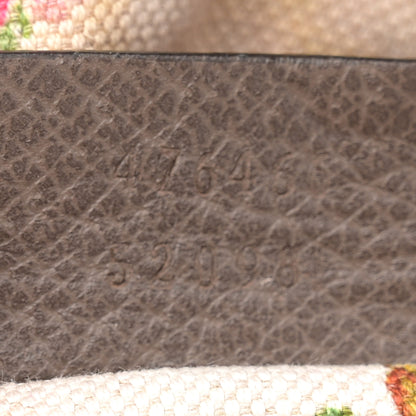 Gucci GG Supreme Monogram Web Neo Vintage Shoulder Bag Beige New Acero Crop 7 of 21