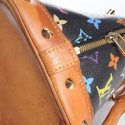 Louis Vuitton Monogram Multicolor Alma Black 6 of 8