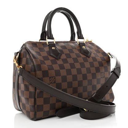 Louis Vuitton Damier Ebene Speedy Bandouliere 25 3 of 10