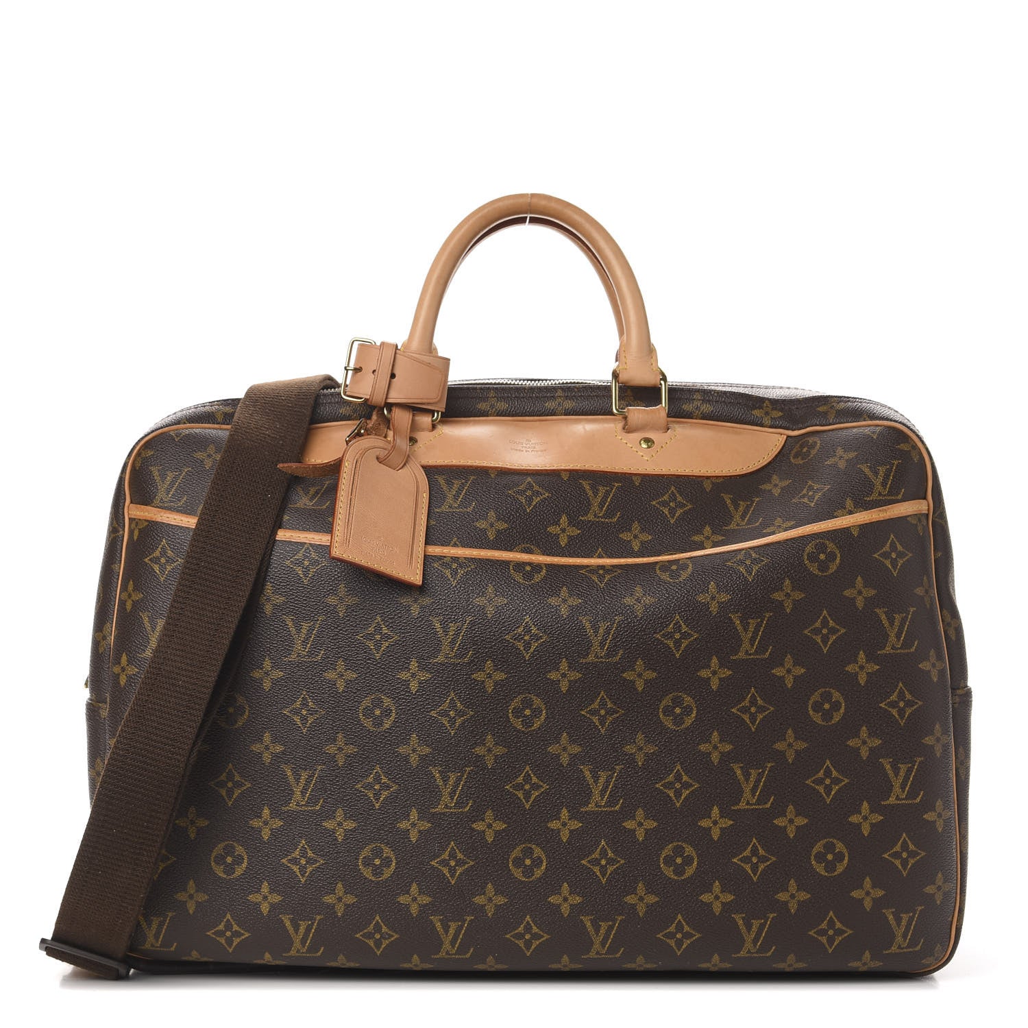Louis Vuitton Monogram Alize 2 Compartment Luggage Travel Bag 1 of 19