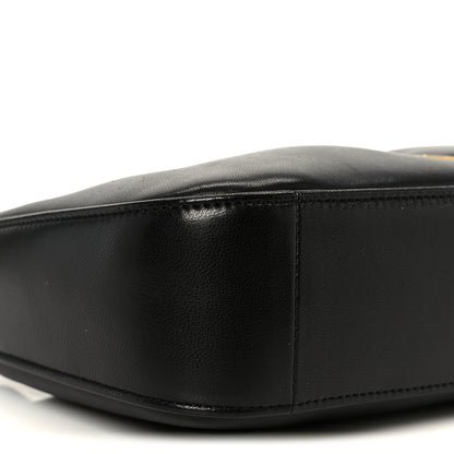 Saint Laurent Plunged Lambskin Calypso Mini Hobo Black 9 of 10