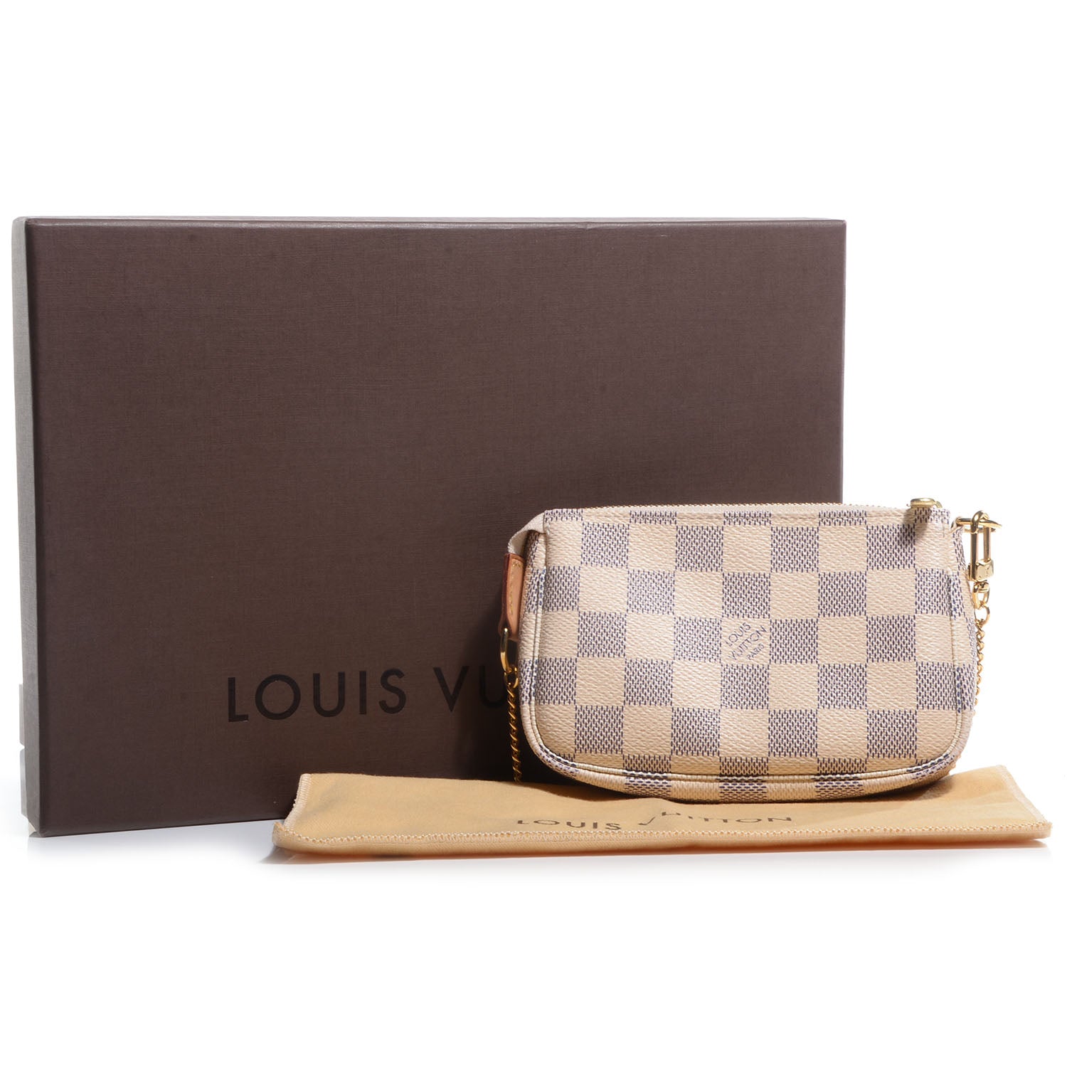 Louis Vuitton Damier Azur Mini Pochette Accessories 8 of 8