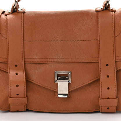 Proenza Schouler Lambskin Medium PS1 Satchel Saddle 8 of 10