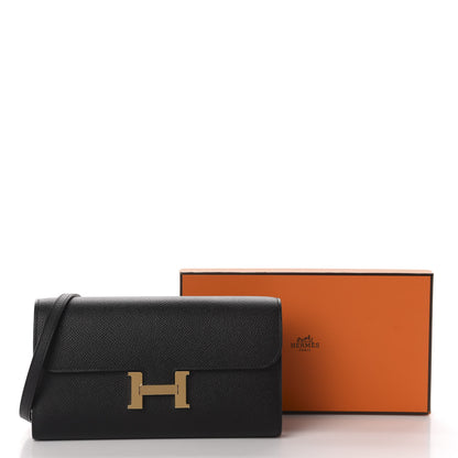 Hermes Epsom Constance Wallet To Go Black 11 of 11