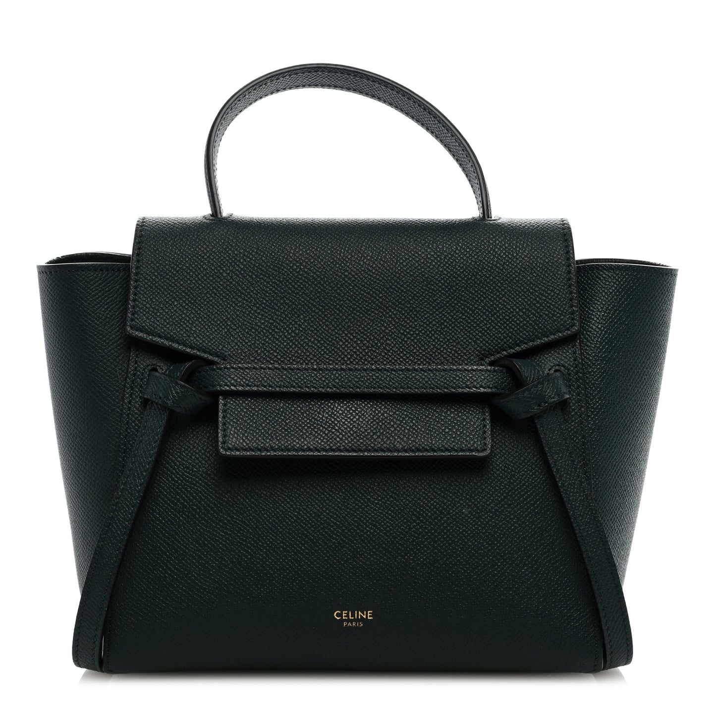 Grained Calfskin Nano Belt Bag Amazone