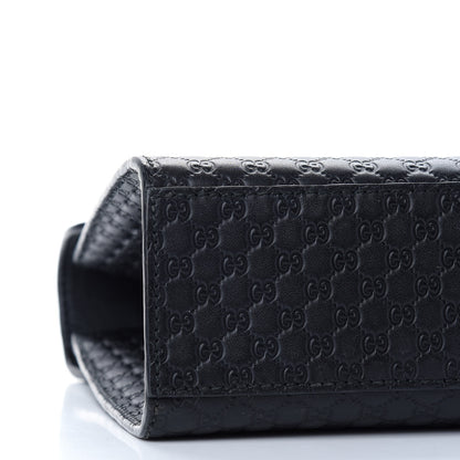 Gucci Microguccissima Medium Emily Chain Shoulder Bag Black 8 of 9