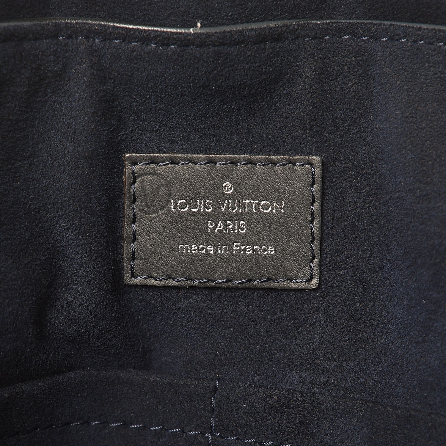 Louis Vuitton Epi Christopher Messenger Navy Stripes 6 of 7