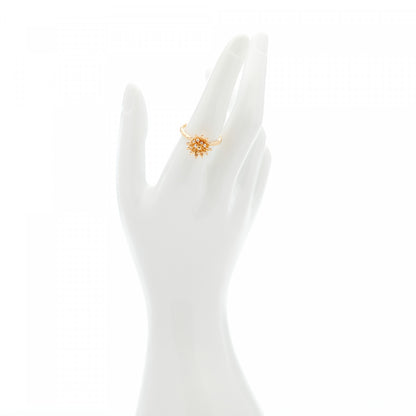 Gucci 18K Rose Gold Diamond Flora Ring 54 7 2 of 8