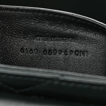Saint Laurent Calfskin Y Quilted Monogram Small Loulou Chain Satchel Dark Mint 8 of 12