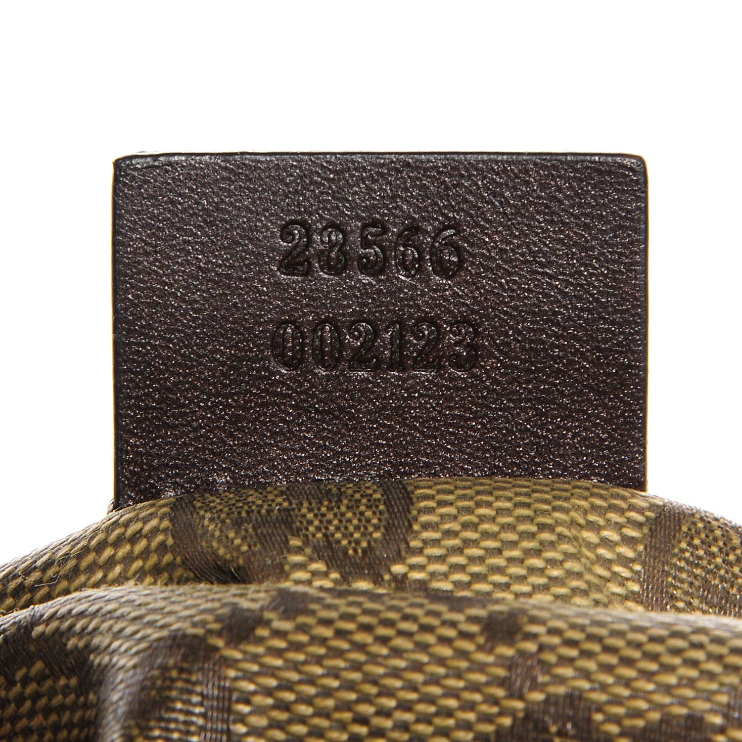 Gucci Monogram Web Belt Bag Dark Brown 7 of 7