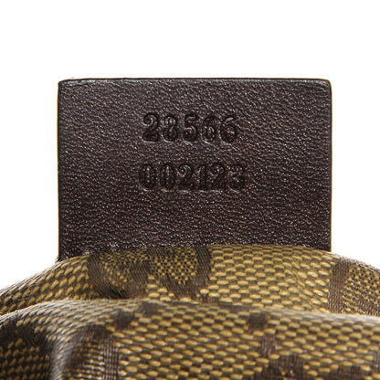 Gucci Monogram Web Belt Bag Dark Brown 7 of 7