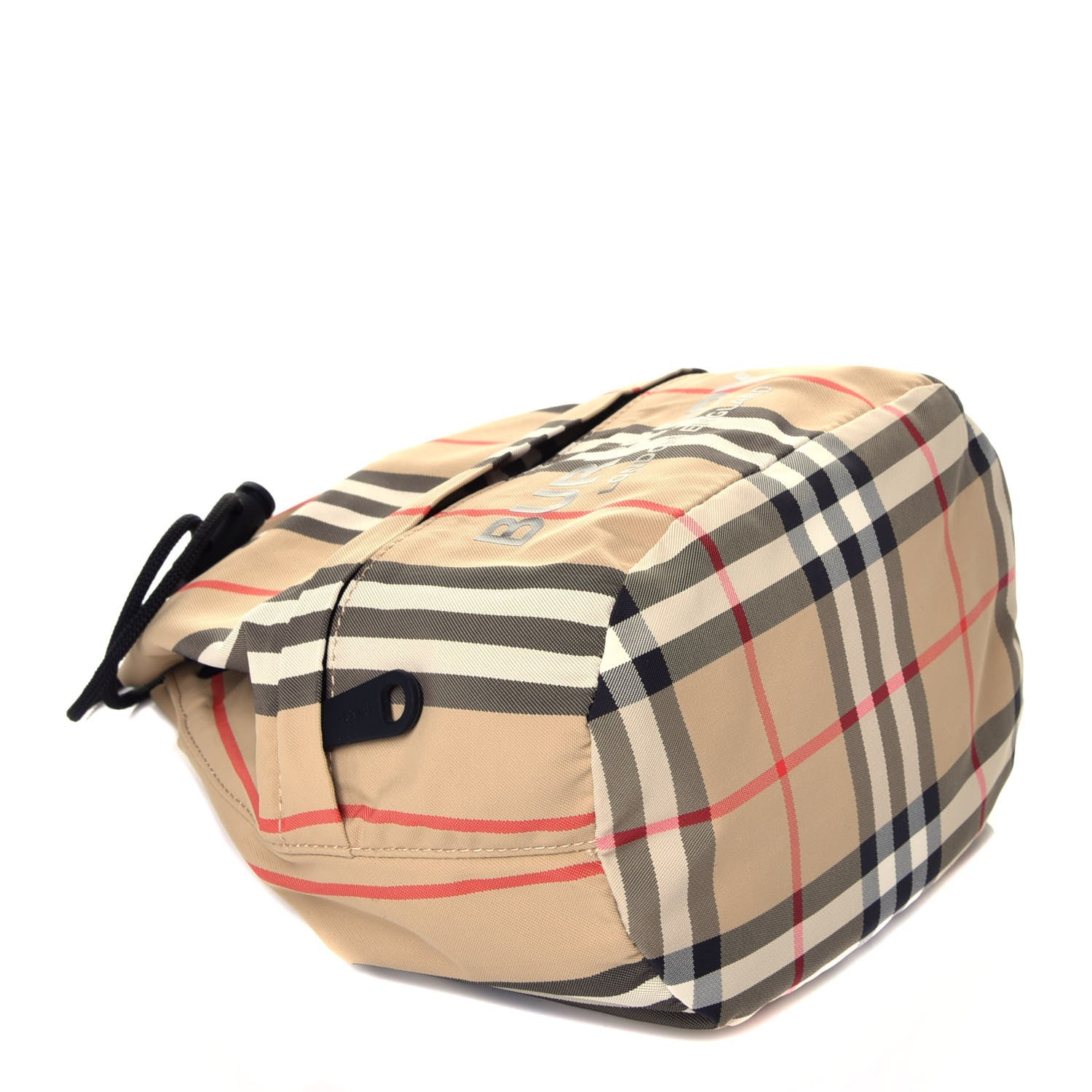 Burberry Econyl Icon Stripe Phoebe Drawcord Pouch Archive Beige 3 of 8