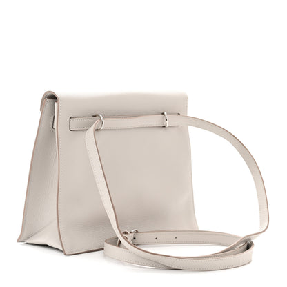 Hermes Evercolor Kelly Danse II Belt Bag Gris Perle 3 of 11