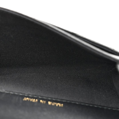 Chanel Lambskin Quilted Boy Flap Card Holder Black 5 of 12