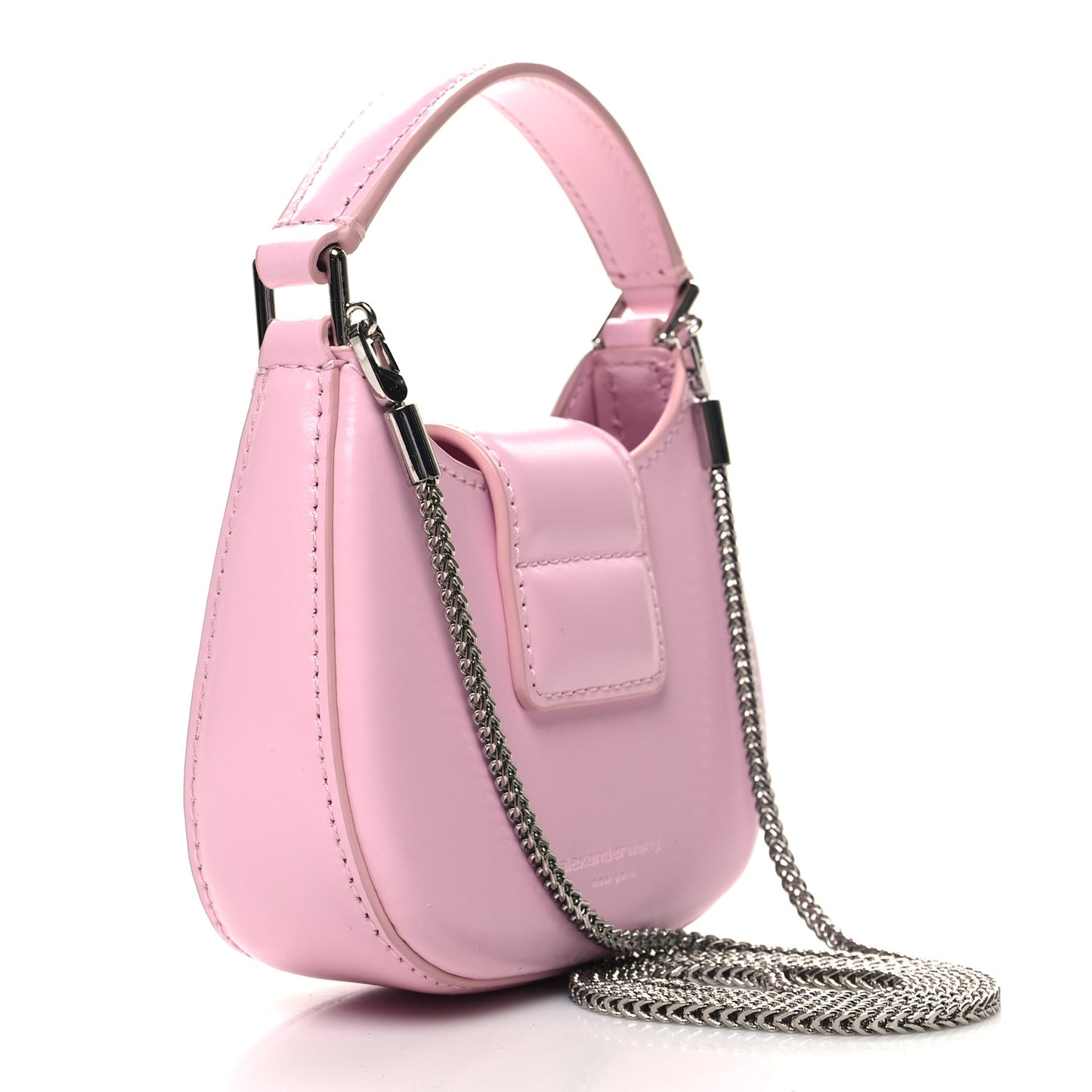 Calfskin Micro Legacy Hobo Light Pink