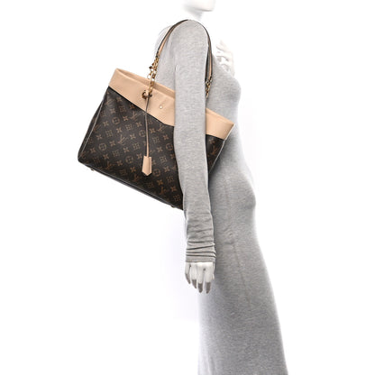 Louis Vuitton Monogram Pallas Shopper Dune 2 of 9