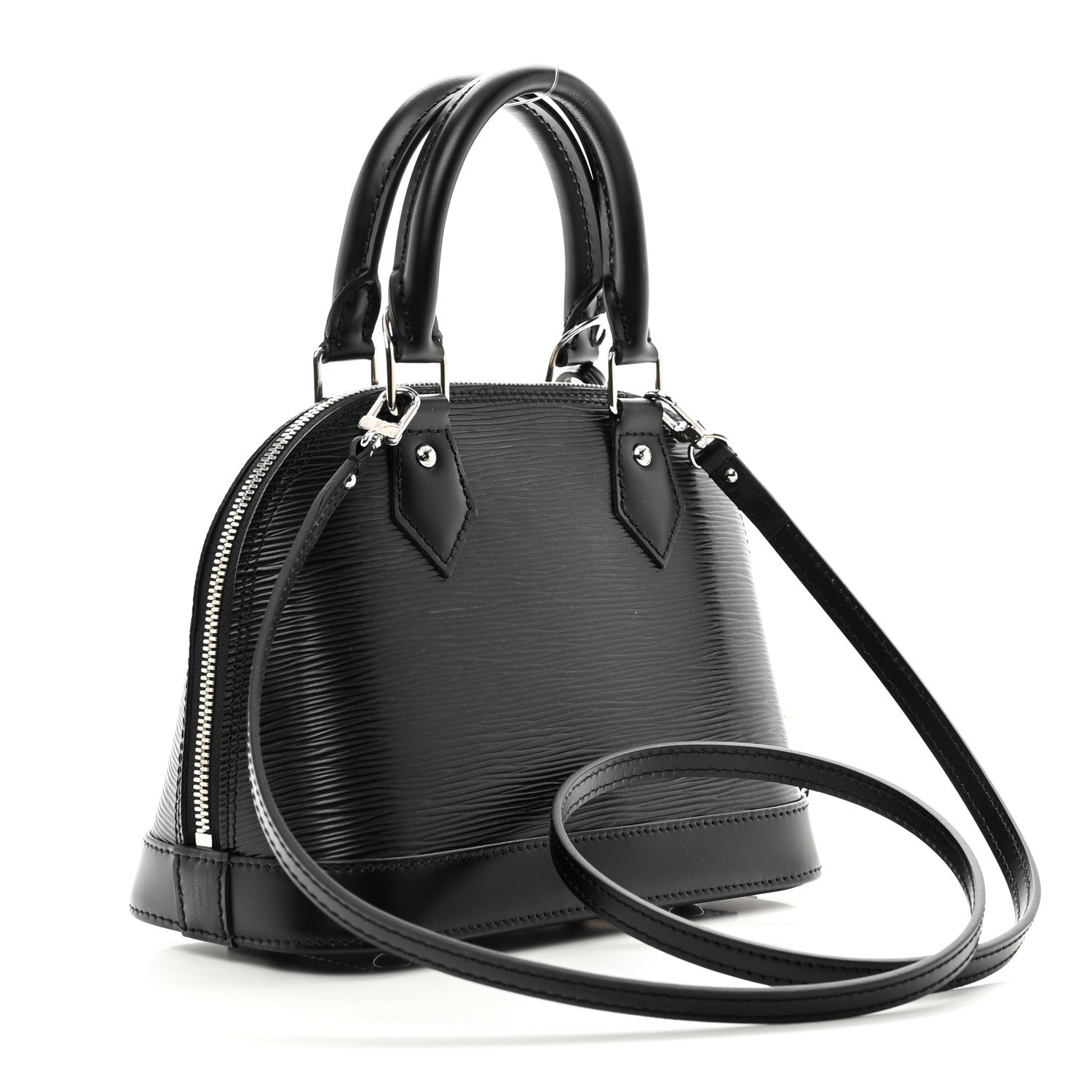 Louis Vuitton Epi Alma BB Black 3 of 9