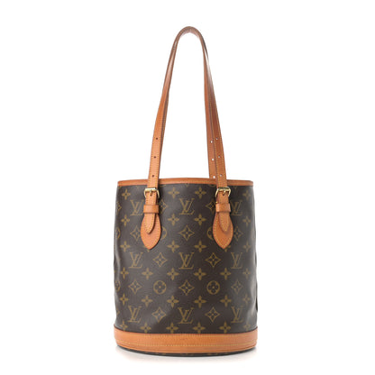 Louis Vuitton Monogram Petit Bucket 23 1 of 12