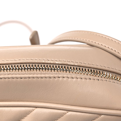 Saint Laurent Calfskin Matelasse Monogram Lou Camera Bag Dark Beige 14 of 16
