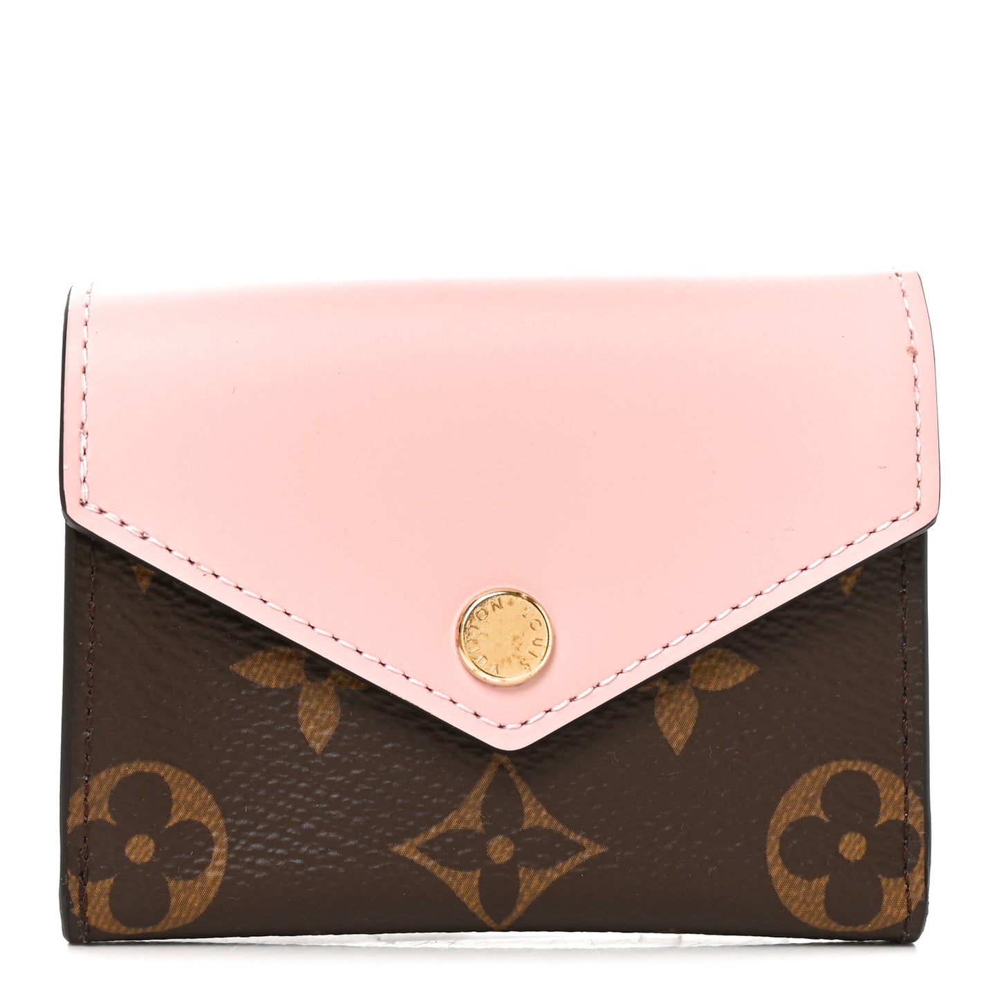 Monogram Zoe Wallet Rose Ballerine