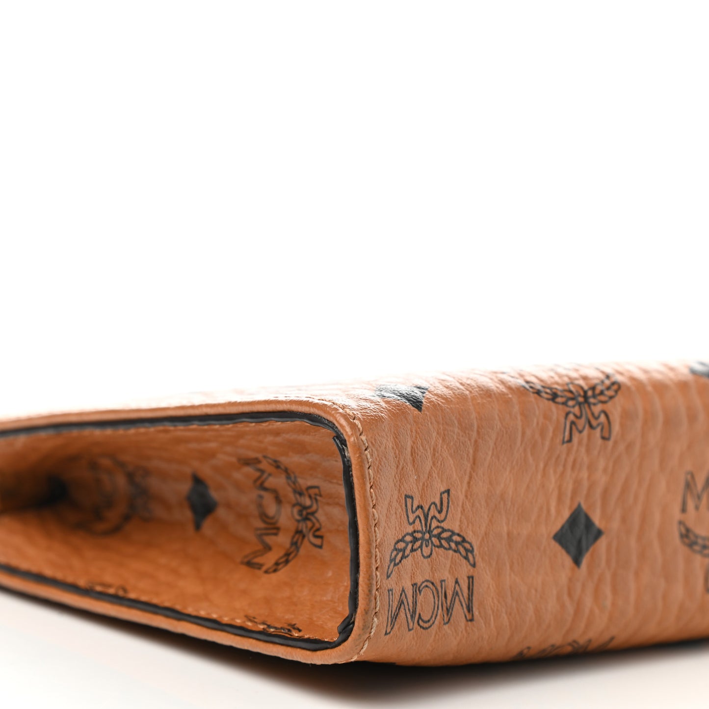 Visetos Small Zip Pouch Cognac
