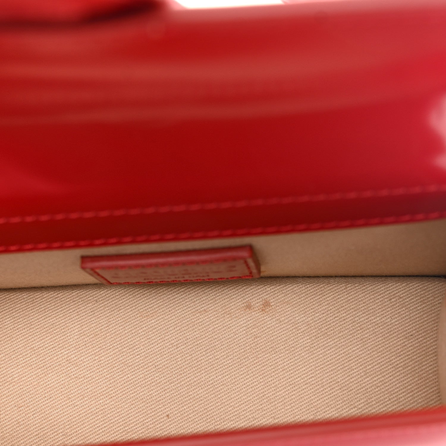 Jacquemus Glazed Calfskin Le Bambino Red 5 of 9