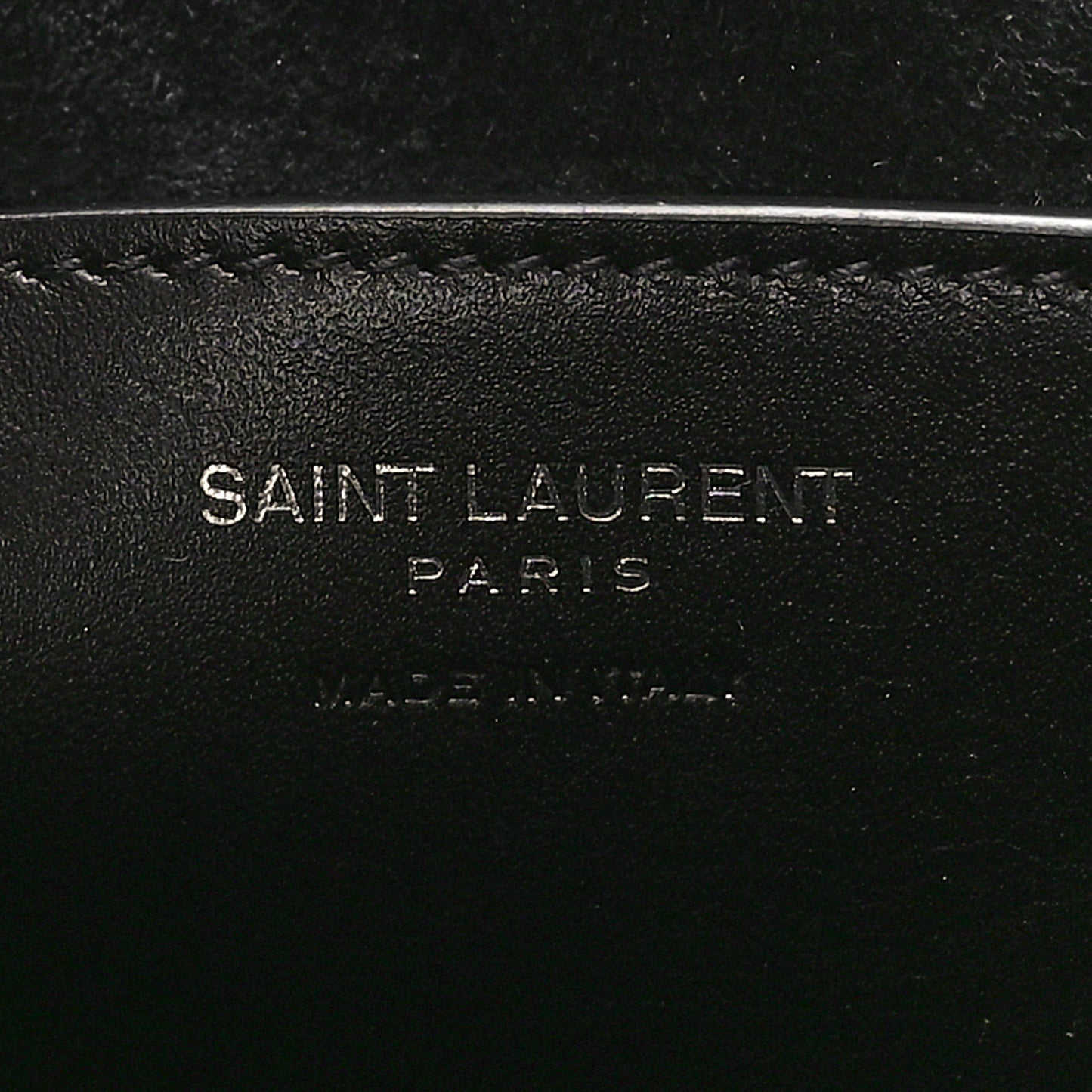Calfskin Monogram Take Away Box Black
