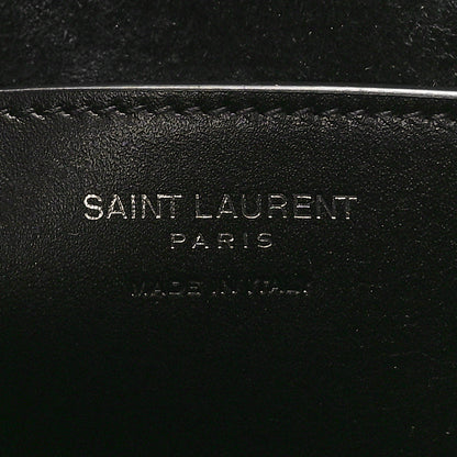 Saint Laurent Calfskin Monogram Take Away Box Black 6 of 9