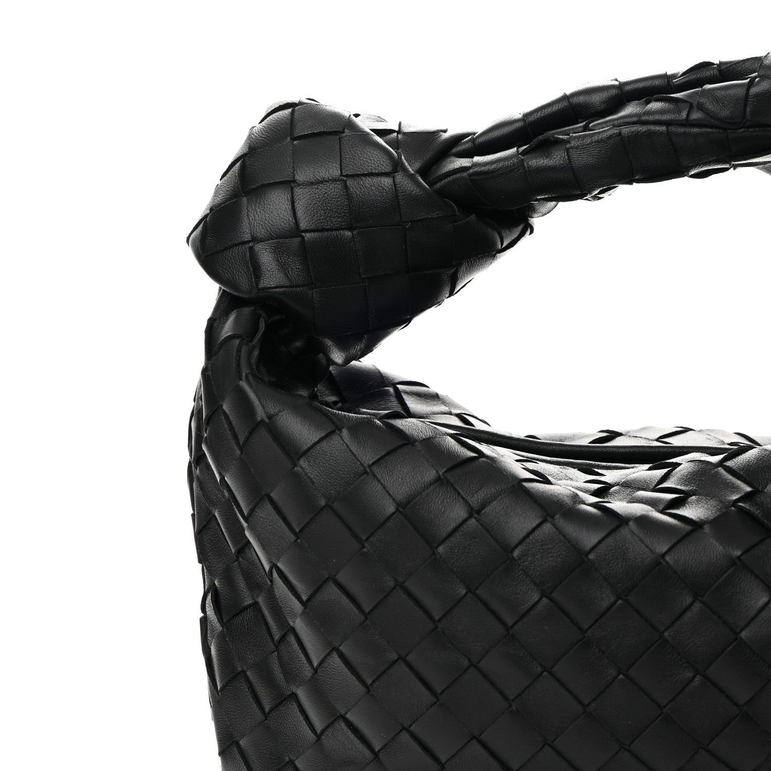 Bottega Veneta Nappa Intrecciato Teen Jodie Hobo Black 8 of 10