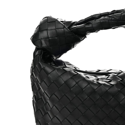 Bottega Veneta Nappa Intrecciato Teen Jodie Hobo Black 8 of 10