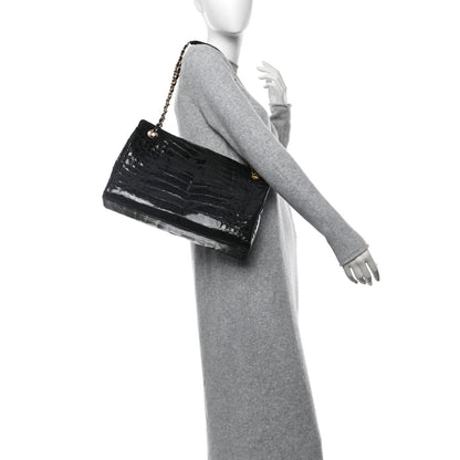 Chanel Alligator Tote Black 2 of 14
