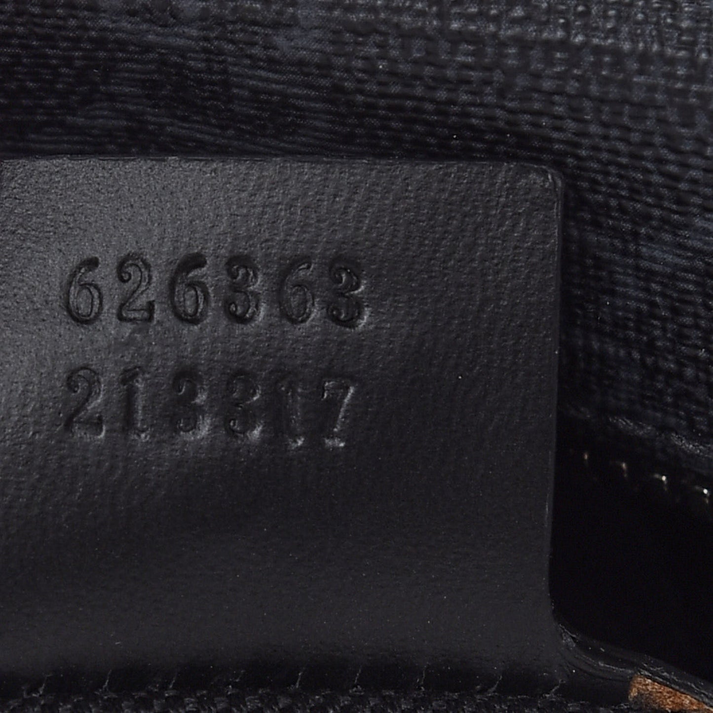 GG Supreme Monogram Selleria Calfskin Square Messenger Bag Black