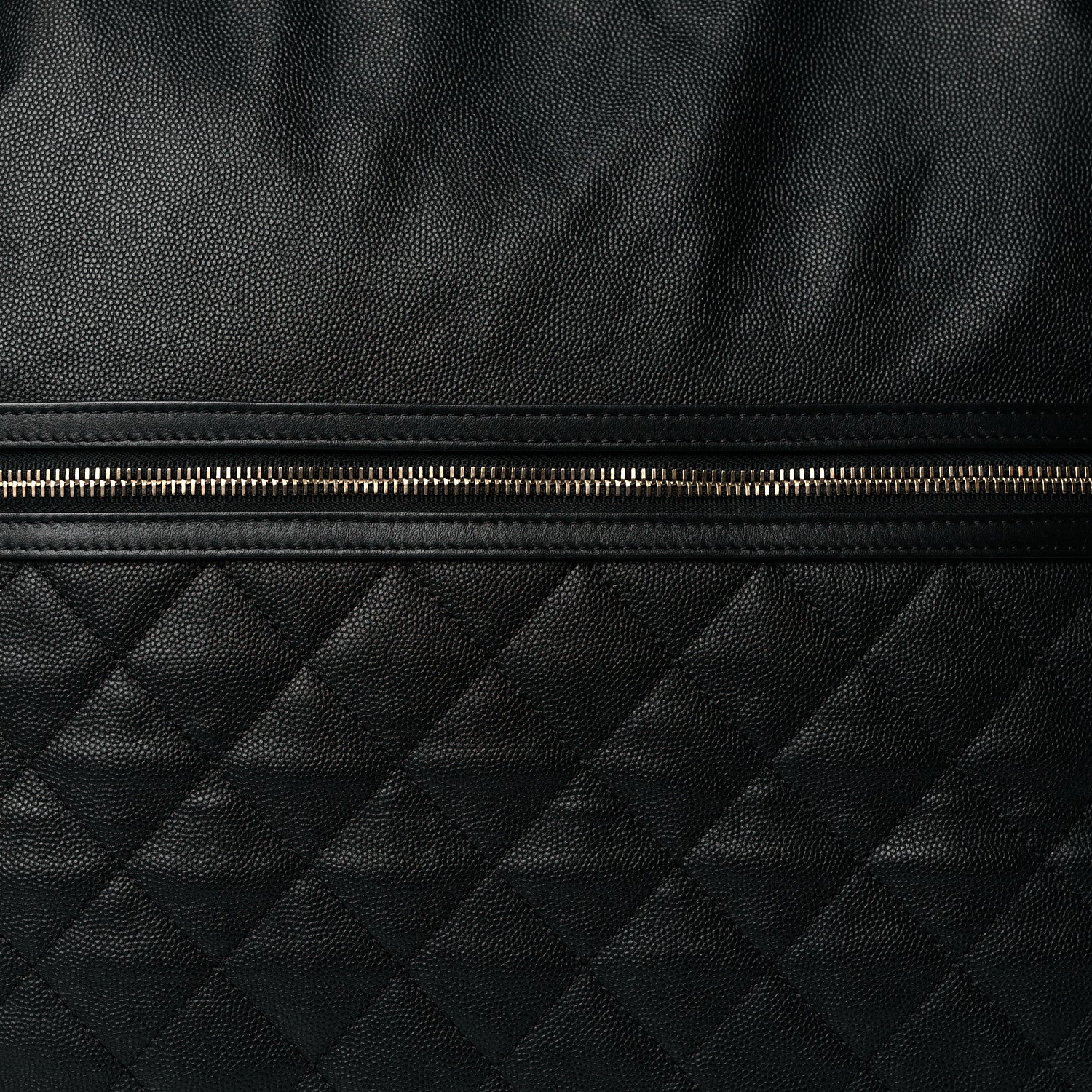 Chanel Caviar Quilted Weekender Bag Black 8 of 10
