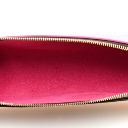 Louis Vuitton Monogram 2022 Christmas Animation Paris Elizabeth Pencil Pouch Pink 5 of 6