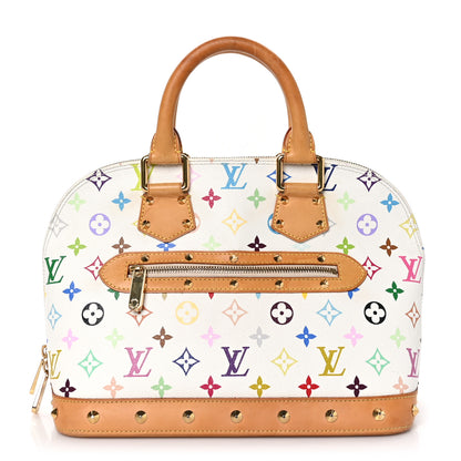 Louis Vuitton Monogram Multicolor Alma White 1 of 15