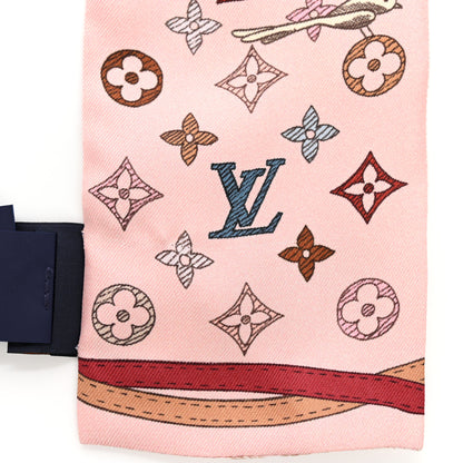 Louis Vuitton Silk Monogram Up And Away Bandeau Light Pink 4 of 4