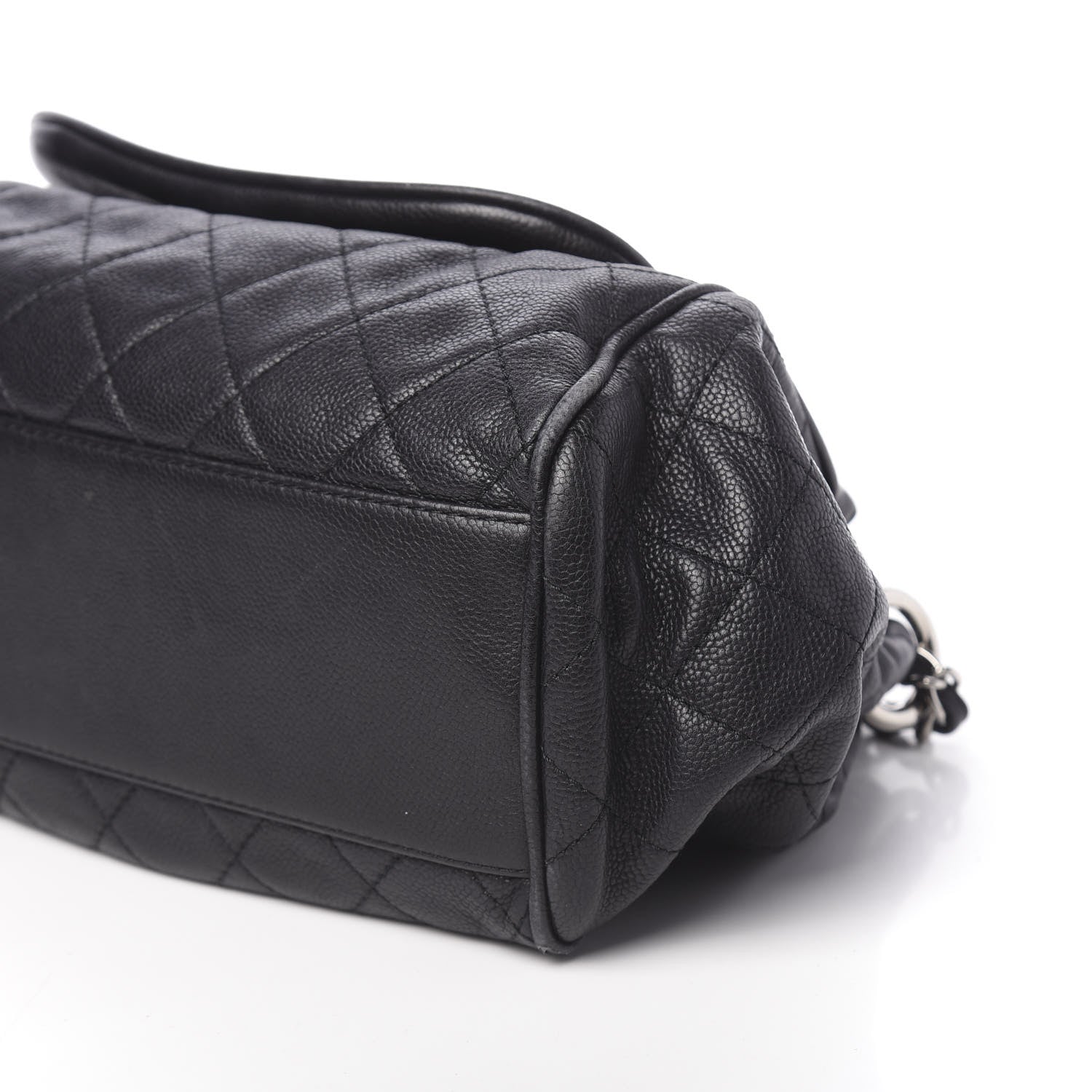 Chanel Caviar Quilted Timeless Accordion Flap Black 9 of 14