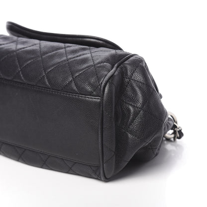 Chanel Caviar Quilted Timeless Accordion Flap Black 9 of 14