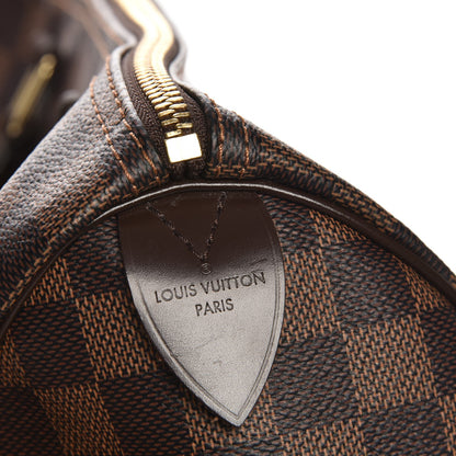 Louis Vuitton Damier Ebene Speedy 35 5 of 9