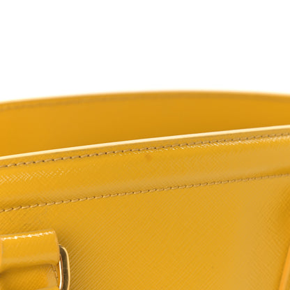 Prada Saffiano Lux Parabole Tote Mimosa 9 of 17